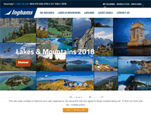 Tablet Screenshot of inghamstravel.inbro.net