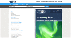 Desktop Screenshot of explorersastronomytours.inbro.net